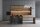 Pendelleuchte 6-flammig Metall Glas Silber E27 L:60 cm