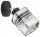 Wandspot verstellbar Silber Schwarz Metall E27 H:22 cm