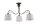 Deckenlampe &Oslash;80cm 3xE27 LOCOLA Esszimmer Leuchte