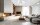 Wandlampe Glas Weiß Metall Silber E27 B:14 cm blendarm