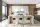 Pendelleuchte Glas Gold 2-flammig E27 L:40 cm blendarm