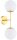 Wandleuchte Glas Gold Up Down 2-flammig E27 H:40 cm