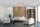 Wandleuchte Glas Metall Gold E27 B:22 cm wohnlich