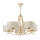 Deckenlampe Gold Weiß Ø66cm Esstisch Leuchte 5xE27