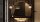 Pendelleuchte Glas Metall Gold E27 B:14 cm Modern edel