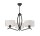 Deckenleuchte Graphit Wei&szlig; &Oslash;66cm Wohnzimmer DAGNO