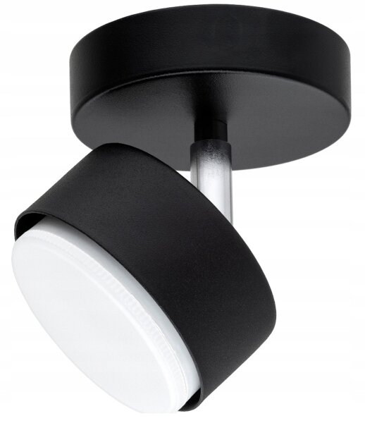 Deckenspot verstellbar Schwarz Metall GX53 B:10 cm
