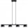 Pendelleuchte 4-flammig Schwarz GX53 L:70 cm Modern