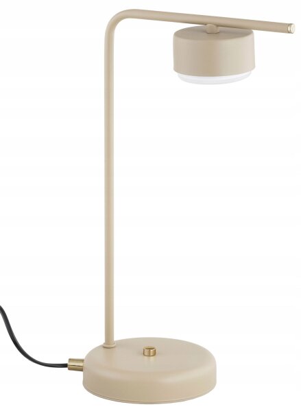 Tischleuchte Beige Metall GX53 38 cm Modern wohnlich