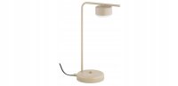 Tischleuchte Beige Metall GX53 38 cm Modern wohnlich