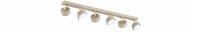 Deckenspot verstellbar 4-flammig Ecru GX53 L:80 cm
