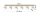 Deckenspot verstellbar 4-flammig Ecru GX53 L:80 cm