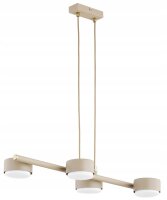 Pendelleuchte 4-flammig Ecru GX53 L:55 cm blendarm