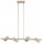 Pendelleuchte 4-flammig Ecru GX53 L:55 cm blendarm