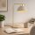Tischleuchte Gold Beige E27 H:38 cm Modern dekorativ