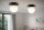 Deckenlampe Glas Schwarz Weiß E27 B:75 cm wohnlich