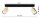 Deckenspot schwenkbar Metall Schwarz Gold GU10 L:40 cm