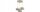 Pendelleuchte 3-flammig Beige Gold E27 B:30 cm Metall
