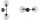 Wandlampe Up Down 2-flammig Glas Schwarz E27 H:40 cm