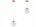 Pendelleuchte Retro Glas Metall Gold E27 B:15 cm Retro