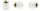 Wandleuchte Retro Glas Schirm Metall Gold E27 L:15 cm
