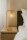 Tischleuchte Retro Metall Glas Metall Gold E27 38 cm