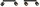 Deckenspot verstellbar Schwarz Gold Metall E27 L:40 cm