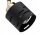 Deckenspot verstellbar Schwarz Gold Metall E27 L:40 cm