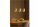 Pendelleuchte Metall Beige Gold 3-flammig E27 L:60 cm