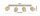 Deckenspot verstellbar Beige Gold E27 L:60 cm Modern