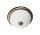 Deckenlampe in Messing antik Glas &Oslash;36cm Leuchte