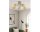 Deckenleuchte 5-flammig Beige Gold E27 L:50 cm Modern