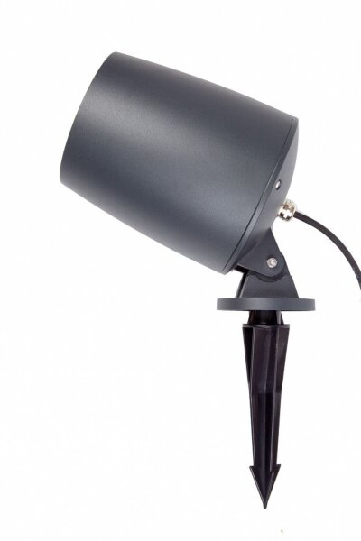 LED Bodenstrahler flexibel Aluminium IP65 4000K Schwarz