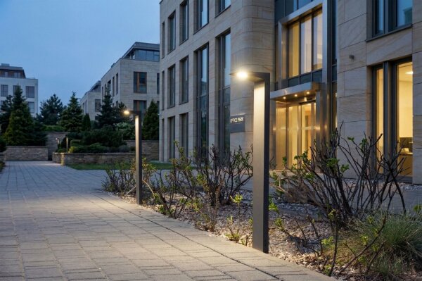 LED Wegeleuchte Alu Schwarz IP65 85 cm 4000 K 1070 lm
