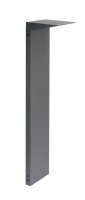 LED Wegeleuchte Alu Schwarz IP65 85 cm 4000 K 1070 lm