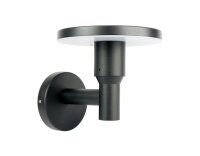 LED Wandlampe Schwarz Alu B:20 cm 3000/4000/6000 K