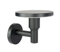 LED Wandlampe Schwarz Alu B:20 cm 3000/4000/6000 K