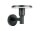 LED Wandlampe Schwarz Alu B:20 cm 3000/4000/6000 K