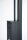 LED Außenlampe Wand Schwarz H:61 cm IP65 4000 K Schwarz