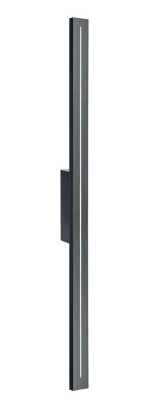 LED Wandleuchte Schwarz Aluminium IP65 4000 K H:101 cm