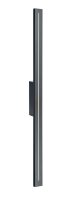 LED Wandleuchte Schwarz Aluminium IP65 4000 K H:101 cm