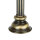 Deckenleuchte rund Ø40cm Messing antik Weiß Lampe