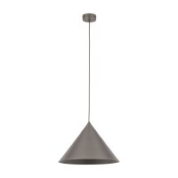 Pendelleuchte Metall Braun E27 rund &Oslash;33,5 cm dekorativ