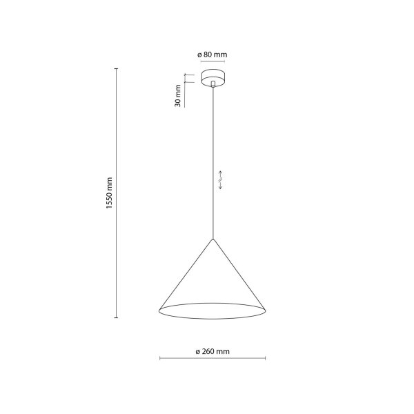 Pendelleuchte Metall Braun E27 Ø26 cm Modern dekorativ