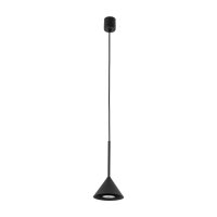 Pendelleuchte Metall Schwarz Modern GU10 &Oslash;12 cm rund