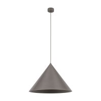 Pendelleuchte Metall Braun E27 &Oslash;50 cm rund dekorativ