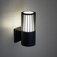 Außenwandleuchte Uplight Weiß Grau E27 H:20...