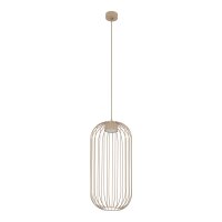 Pendelleuchte Metall Sandfarben GX53 rund &Oslash;25 cm Draht