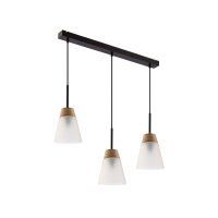 Lampe à suspendre verre satiné...