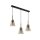 Pendelleuchte Schwarz Rauch ARAVAE Esstisch Lampe